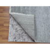 Modern and Contemporary Wool & Silk Hand Knotted Rug Grey No Border 2.6X10.0 -O079134