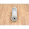Modern and Contemporary Wool & Silk Hand Knotted Rug Grey No Border 2.6X8.0 -O064554