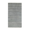 Modern and Contemporary Wool & Silk Hand Knotted Rug Grey No Border 3.10X7.0 -O079337