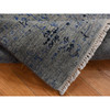 Modern and Contemporary Wool & Silk Hand Knotted Rug Grey No Border 3.1X5.0 -O087682