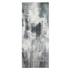 Modern and Contemporary Wool & Silk Hand Knotted Rug Grey No Border 4.3X10.0 -O062024