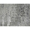 Modern and Contemporary Wool & Silk Hand Knotted Rug Grey No Border 5.10X5.9 -O084605