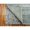 Modern and Contemporary Wool & Silk Hand Knotted Rug Grey No Border 8.0X10.2 -O079317