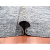 Modern and Contemporary Wool & Silk Hand Knotted Rug Grey No Border 8.0X8.2 -O075098
