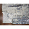 Modern and Contemporary Wool & Silk Hand Knotted Rug Grey No Border 9.0X11.10 -O010003