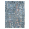 Modern and Contemporary Wool & Silk Hand Knotted Rug Grey No Border 9.0X12.2 -O087102