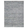 Modern and Contemporary Wool & Silk Hand Knotted Rug Grey No Border 9.0X12.3 -O080455