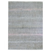 Modern and Contemporary Wool & Silk Hand Knotted Rug Pink No Border 9.0X12.5 -O059948