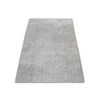 Modern and Contemporary Wool & Silk Hand Loomed Rug Grey No Border 2.0X3.0 -O087839