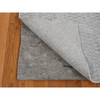 Modern and Contemporary Wool & Silk Hand Loomed Rug Grey No Border 2.0X3.0 -O087839