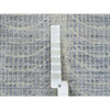 Modern and Contemporary Wool & Silk Hand Loomed Rug Grey No Border 2.6X10.0 -O063757