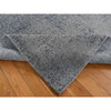 Modern and Contemporary Wool & Silk Hand Loomed Rug Grey No Border 6.0X9.0 -O080998