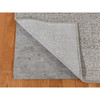 Modern and Contemporary Wool and Plant based Silk Hand Loomed Rug Grey Gray 5.9X9.0 -O087003