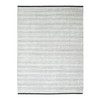 Modern and Contemporary Wool and Plant based Silk Hand Loomed Rug Ivory No Border 7.10X10.0 -O084334