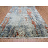 Modern and Contemporary Wool Hand Knotted Rug Beige No Border 9.0X11.9 -O083116