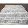 Modern and Contemporary Wool Hand Knotted Rug Black No Border 12.0X14.9 -O084184