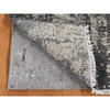 Modern and Contemporary Wool Hand Knotted Rug Black No Border 2.0X2.0 -O087546