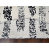 Modern and Contemporary Wool Hand Knotted Rug Black No Border 7.10X8.0 -O084434