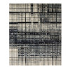 Modern and Contemporary Wool Hand Knotted Rug Black No Border 8.2X9.9 -O063702