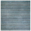 Modern and Contemporary Wool Hand Knotted Rug Blue No Border 12.0X12.0 -O079770