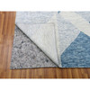 Modern and Contemporary Wool Hand Knotted Rug Blue No Border 9.2X12.3 -O079294