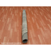 Modern and Contemporary Wool Hand Knotted Rug Grey Gray 6.0X6.0 -O075148