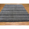Modern and Contemporary Wool Hand Knotted Rug Grey No Border 10.0X10.0 -O079460