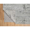 Modern and Contemporary Wool Hand Knotted Rug Grey No Border 10.0X10.2 -O090842