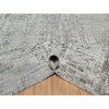 Modern and Contemporary Wool Hand Knotted Rug Grey No Border 10.0X10.2 -O090842