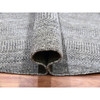 Modern and Contemporary Wool Hand Knotted Rug Grey No Border 11.11X12.0 -O079774