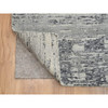 Modern and Contemporary Wool Hand Knotted Rug Grey No Border 12.0X18.3 -O064714