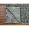 Modern and Contemporary Wool Hand Knotted Rug Grey No Border 2.4X27.9 -O079758