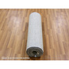 Modern and Contemporary Wool Hand Knotted Rug Grey No Border 2.6X10.2 -O079546
