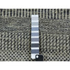 Modern and Contemporary Wool Hand Knotted Rug Grey No Border 2.6X5.10 -O079707