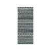 Modern and Contemporary Wool Hand Knotted Rug Grey No Border 2.6X6.0 -O076018