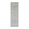 Modern and Contemporary Wool Hand Knotted Rug Grey No Border 2.6X8.1 -O079820