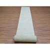 Modern and Contemporary Wool Hand Knotted Rug Grey No Border 2.8X17.10 -O079831