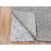 Modern and Contemporary Wool Hand Knotted Rug Grey No Border 3.0X5.2 -O079891