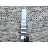 Modern and Contemporary Wool Hand Knotted Rug Grey No Border 3.11X12.2 -O079530