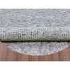 Modern and Contemporary Wool Hand Knotted Rug Grey No Border 5.9X5.9 -O079519