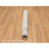 Modern and Contemporary Wool Hand Knotted Rug Grey No Border 6.0X6.0 -O090839