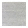 Modern and Contemporary Wool Hand Knotted Rug Grey No Border 6.0X6.1 -O079543