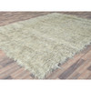 Modern and Contemporary Wool Hand Knotted Rug Grey No Border 7.7X9.10 -O082661