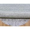 Modern and Contemporary Wool Hand Knotted Rug Grey No Border 7.9X7.9 -O079515
