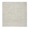 Modern and Contemporary Wool Hand Knotted Rug Grey No Border 8.1X8.1 -O064690