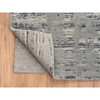 Modern and Contemporary Wool Hand Knotted Rug Grey No Border 8.1X8.2 -O064233