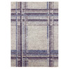 Modern and Contemporary Wool Hand Knotted Rug Grey No Border 9.0X12.1 -O079381