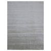 Modern and Contemporary Wool Hand Knotted Rug Grey No Border 9.0X12.2 -O083102
