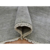 Modern and Contemporary Wool Hand Knotted Rug Grey No Border 9.0X12.2 -O083102