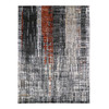 Modern and Contemporary Wool Hand Knotted Rug Grey No Border 9.0X12.4 -O083043